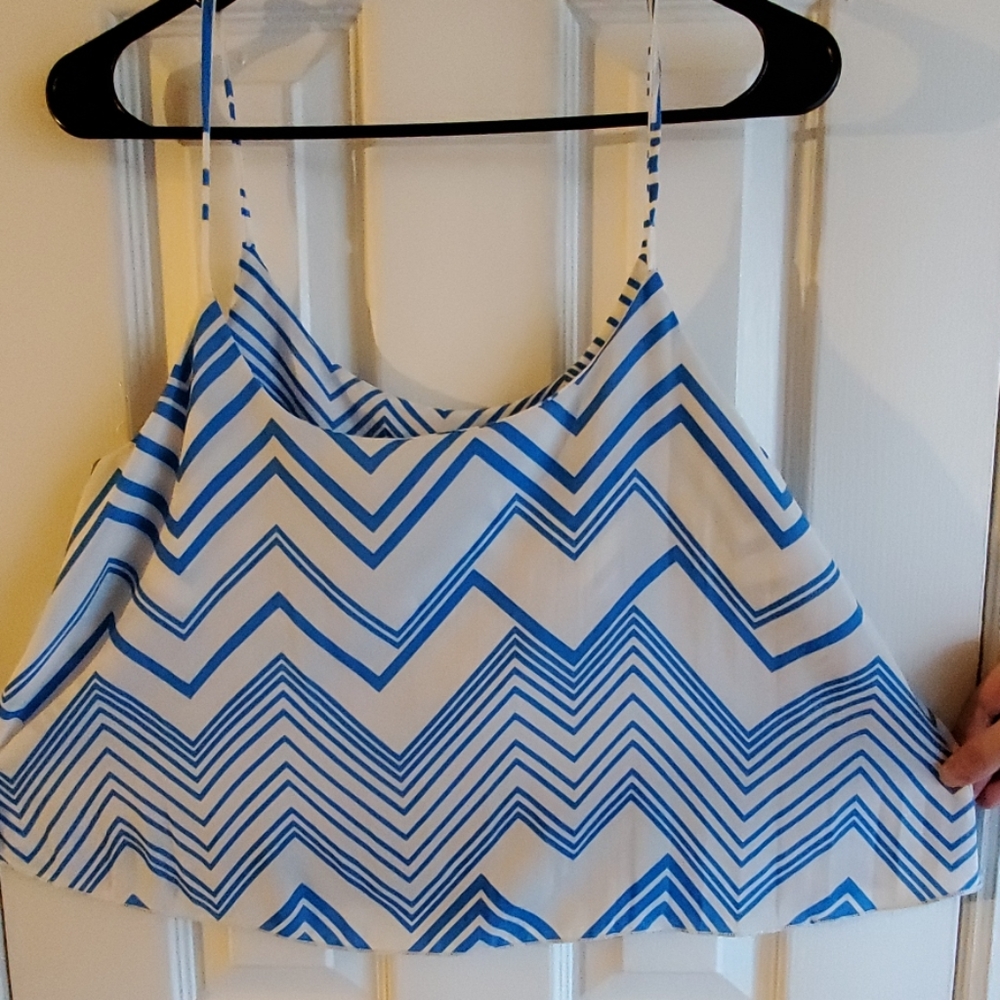 Spaghetti strap crop top